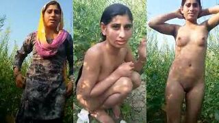 खेत में चुदाई के लिए कपड़े उतारकर नंगी हुई नजमा दीदी