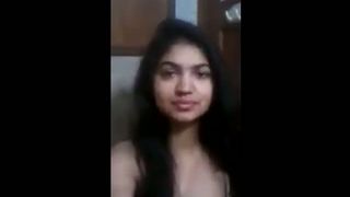 सुपर प्यारा भारतीय देसी भाभी नग्न Selfie एमएमएस